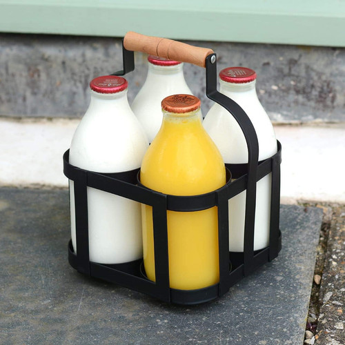 Milk bottle holder - holder, powder